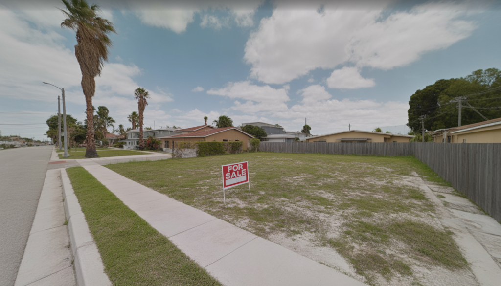 we buy lots in florida